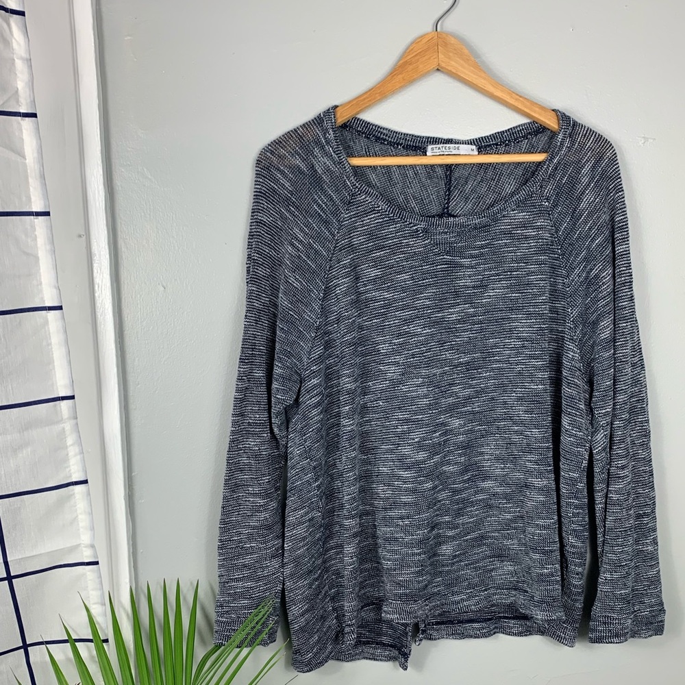 Stateside by Anthropologie Overlap Back Top size medium